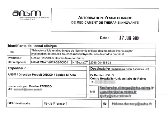 干细胞疗法 重度下肢缺血治疗